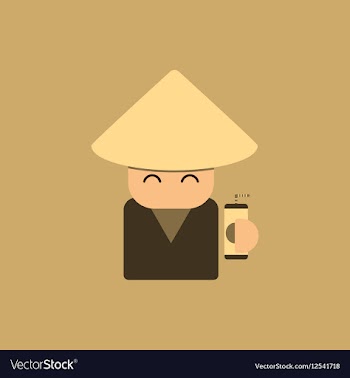 China man of Chinese new year vector image