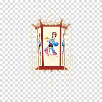 China Mid-Autumn Festival Lantern, New Year's Day Chinese New Year Lantern lantern classical beauty transparent background PNG clipart