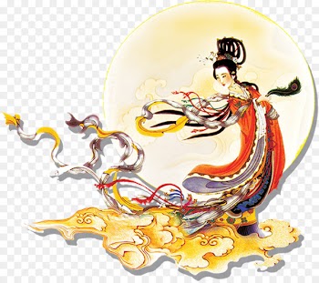 China Mid-Autumn Festival Mooncake Hou Yi Change - Chang E, Taobao creative elements Mid-Autumn Festival, moon 