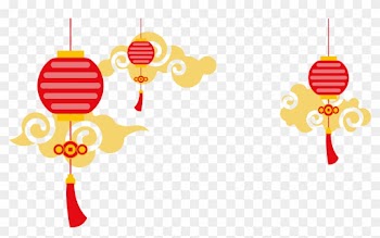 China Paper Lantern Euclidean Vector - Chinese Lanterns Transparent Background