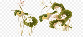 China Public holiday Chinese New Year Desktop Wallpaper - Lotus pattern 