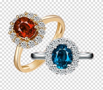 China Ring Ruby Gemstone Diamond, Ruby sapphire diamond ring transparent background PNG clipart