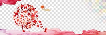 China Unicom Business Information Love Volunteering, Heart tree transparent background PNG clipart