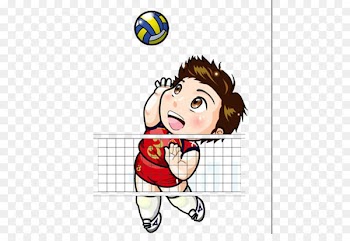 China womens national volleyball team Cartoon Comics - Play volleyball picture 