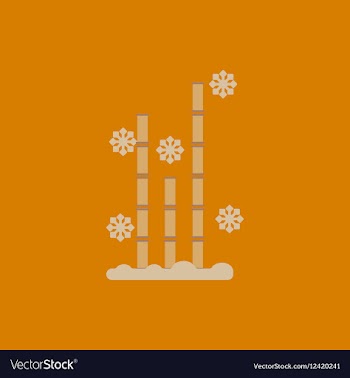 Chinese bamboo of bamboo and vector image