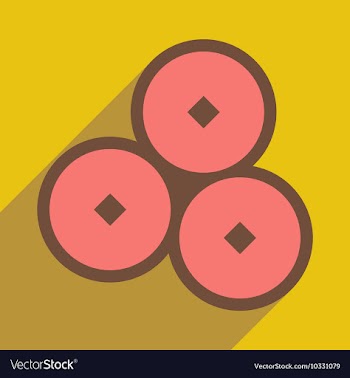 Chinese bells vector image