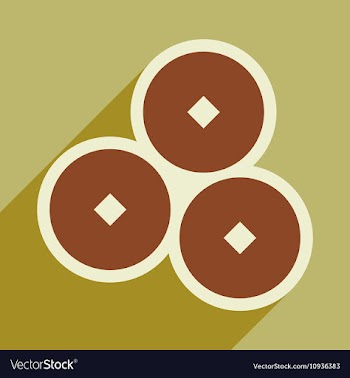 Chinese bells vector image