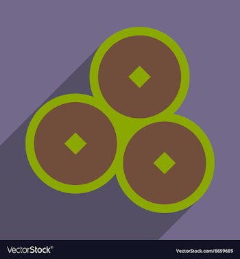 Chinese bells vector image