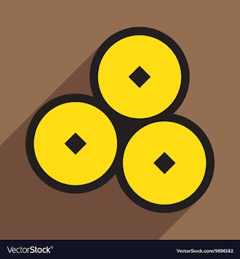 Chinese bells vector image