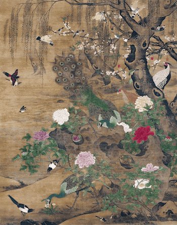 Chinese birds and flowers (1430-1500) | Free Photo Illustration - rawpixel