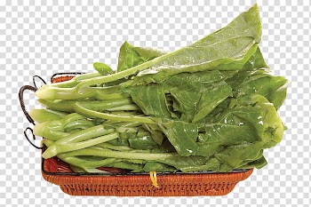 Chinese broccoli Vegetarian cuisine Chinese cuisine Vegetable Stir frying, Bamboo basket of Kale transparent background PNG clipart