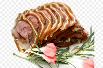 Chinese cuisine Red cooking Pigs ear Cantonese cuisine Ham - Halogen pig ear 
