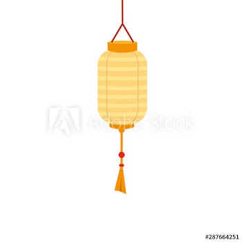 chinese decorative lamp hanging icon