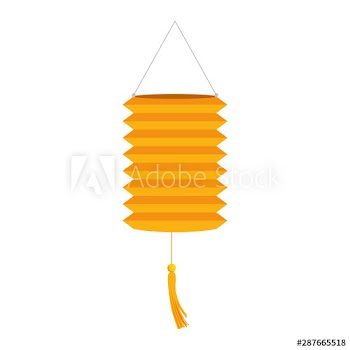chinese decorative lamp hanging icon