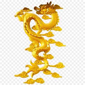 Chinese dragon - Golden dragon 