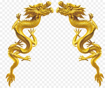 Chinese dragon - Golden Dragon 
