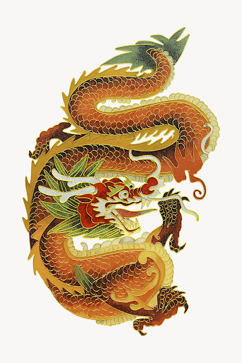 Chinese dragon, isolated image | Free Photo - rawpixel