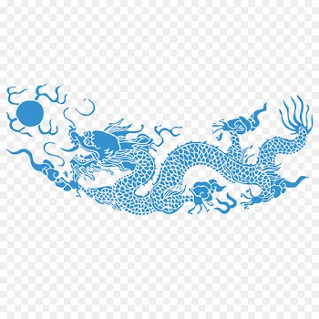 Chinese dragon Japanese dragon Pattern - Chinese dragon 
