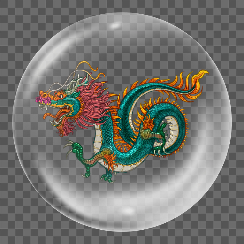 Chinese dragon png sticker,  | Free PNG - rawpixel