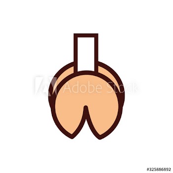 Chinese fortune cookie classic icon