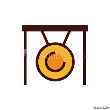 Chinese gong cultural icon