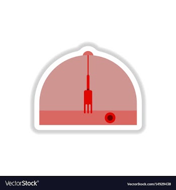 Chinese hat in paper vector image