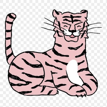 Chinese horoscope png tiger doodle | Free PNG Sticker - rawpixel