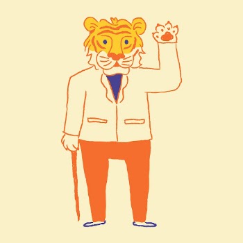 Chinese horoscope tiger doodle sticker, | Free Vector Illustration - rawpixel