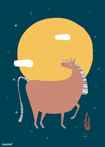 Chinese horse zodiac sign | Free stock vector - 592018