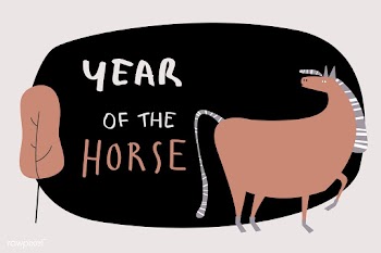 Chinese horse zodiac sign | Free stock vector - 592028