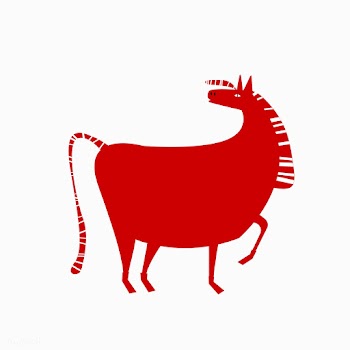 Chinese horse zodiac sign | Free stock vector - 592038
