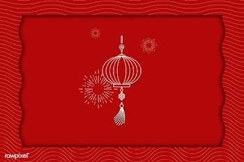 Chinese lantern banner | Free stock vector - 1201007
