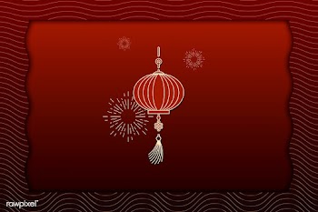 Chinese lantern banner | Free stock vector - 1201015