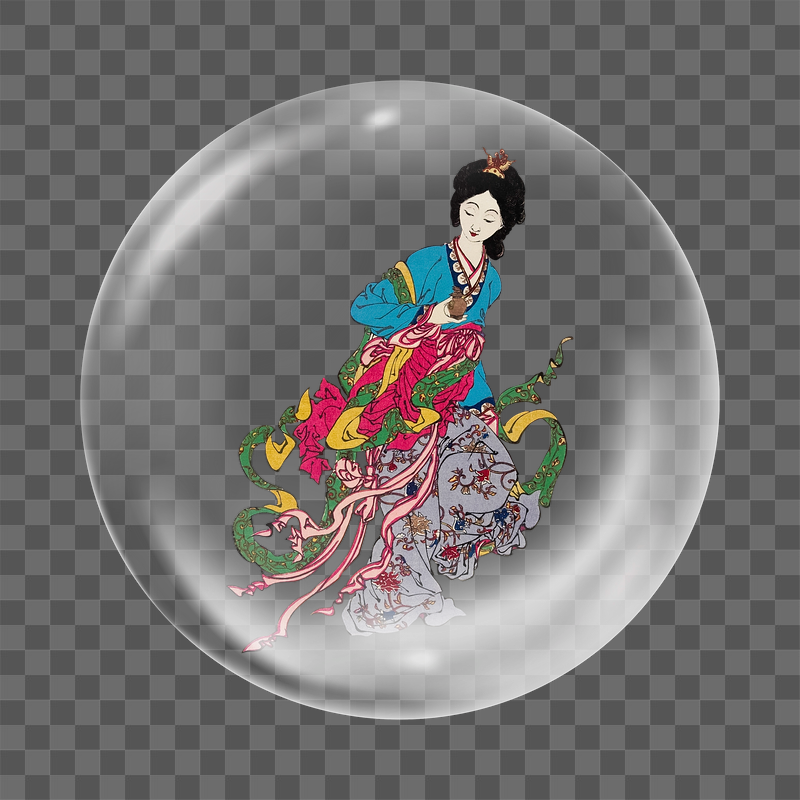 Chinese legend png sticker, Chang | Free PNG - rawpixel