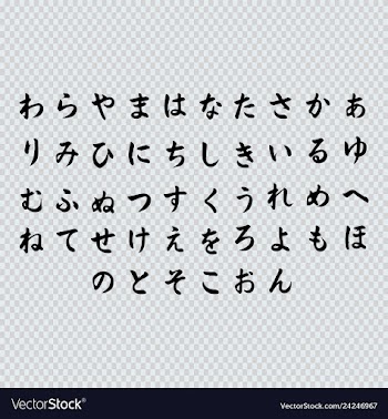 Chinese letters vector image