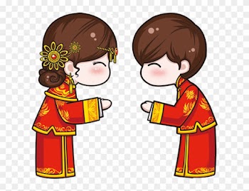 Chinese Marriage Wedding - Hd Chinese Man Cartoon