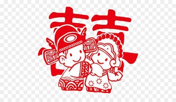 Chinese marriage Wedding invitation Double Happiness Red envelope - wedding 