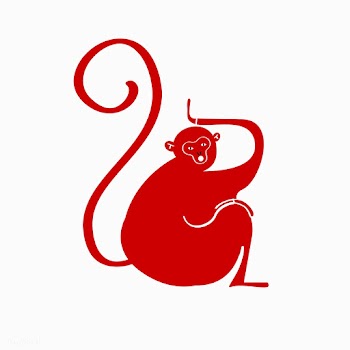 Chinese monkey zodiac sign | Free stock vector - 591962