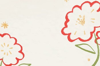 Chinese National Day flower border frame vector