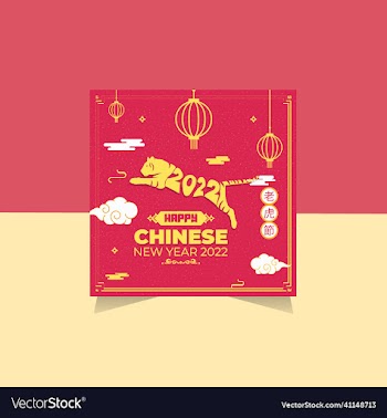 chinese new year 2022 design template