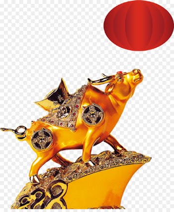 Chinese New Year Chinese calendar Monkey Clip art - Taurus lantern 