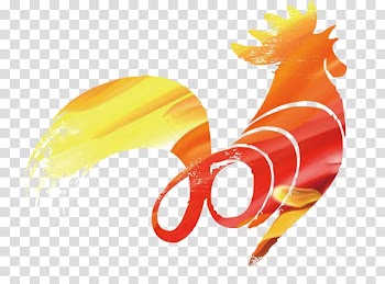 Chinese New Year Chinese zodiac Happiness Lunar New Year Rooster, China Wind color rooster icon transparent background PNG clipart