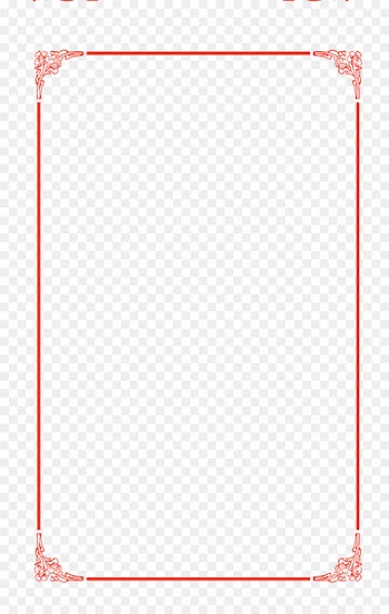 Chinese New Year Clip art - Chinese New Year good luck New Year Border 