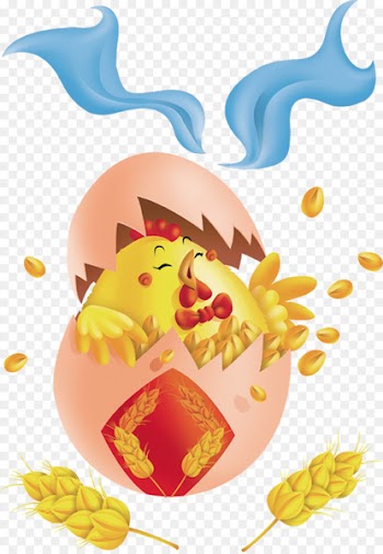 Chinese New Year Crafts Rooster Chinese zodiac - 2017 Year of the Rooster auspicious festive chick 