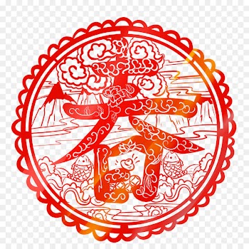 Chinese New Year Illustration Papercutting Image 0 - approach business 
