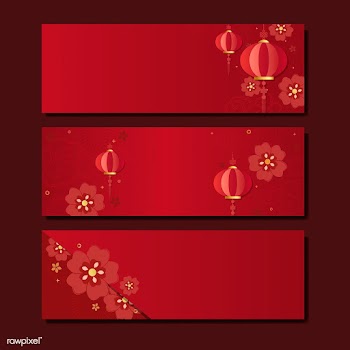 Chinese new year mockup collection | Free stock vector - 555232