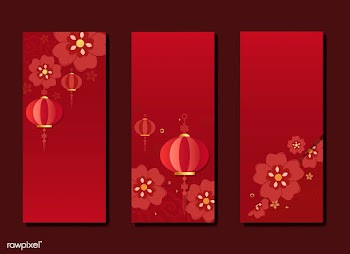 Chinese new year mockup collection | Free stock vector - 555243