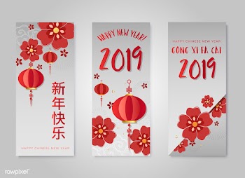 Chinese new year mockup collection | Free stock vector - 555249