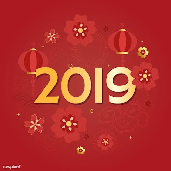 Chinese new year mockup illustration | Free stock vector - 555196