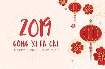 Chinese new year mockup illustration | Free stock vector - 555201